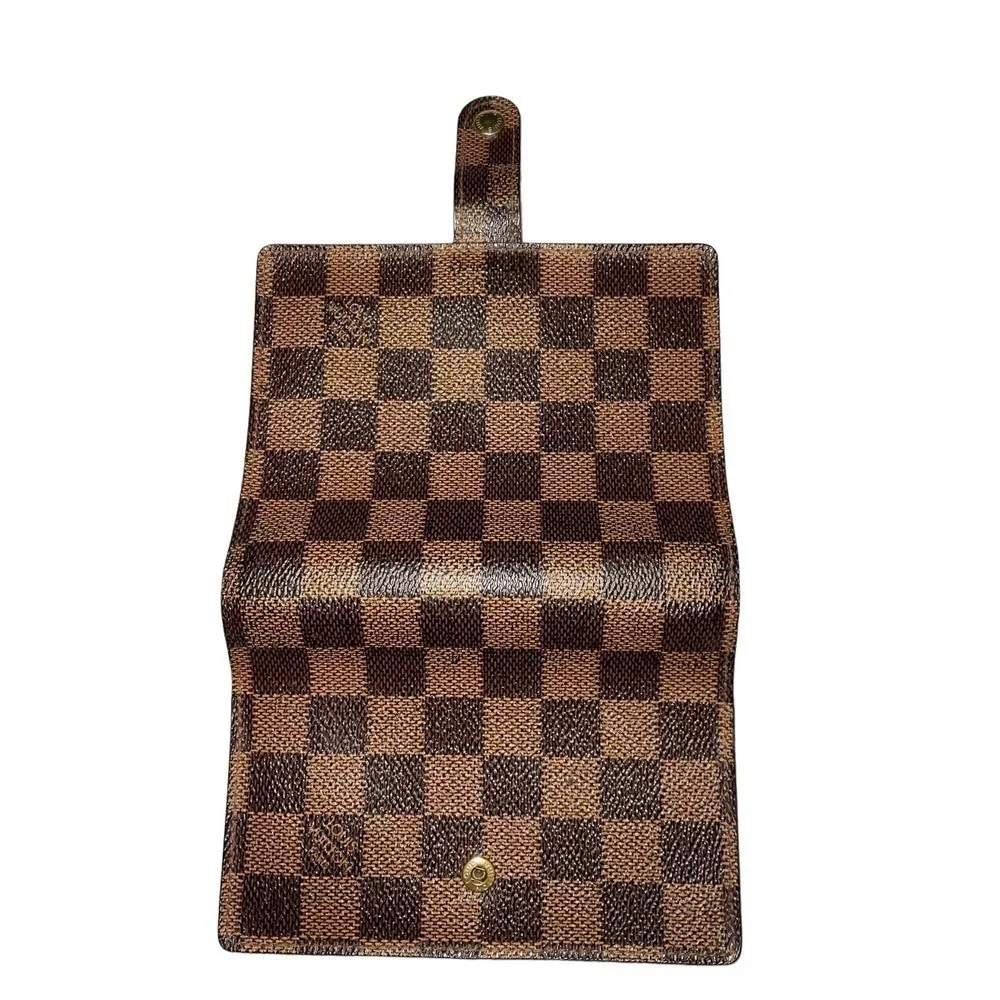 Louis Vuitton Vintage Damier Ebene Small Rng Agenda Cover